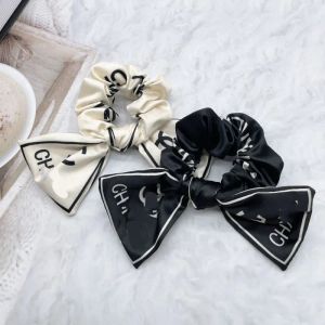 Fashion Classic Design Letter Hair Rubber Band Luxury Designer for women Bow Elegant for Charm Jewelry Hair Accessory