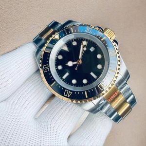 Mens Watch Designer Watches High Quality With Box Automatisk mekanisk rörelse Klockor Män keramisk Bezel Rostfritt stål Lysande vattentätt armbandsur