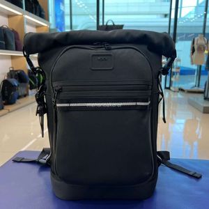 Designer Backpack Borse Mens Business Tumiis iniziale 2024 Nylon High Quality Functional Uomini Bags Laptop Pacchetti da viaggio Back Pack Alpha Limited Men's Roll Top 232702