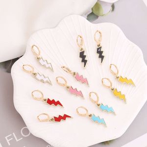 보석류 다색 미니멀리스트 가벼운 세련된 ins insperment Earrings e394