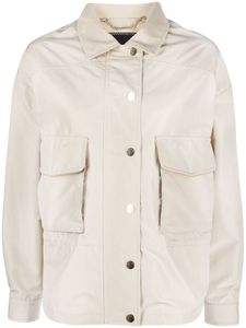 Designer Women Jacket Kiton press-stud fastening jacket Long Sleeves Coats Spring Outerwear Fashion Jackets For Woman