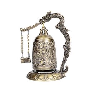 Art Brass Feng Shui Desktop Dragon Windbell289h