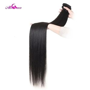 Ali Coco Bone Straight Human Hair Bundles 28 30 38 40 inch Remy Hair Bundles Brazilian Weave Human Hair Straight Hair 240312