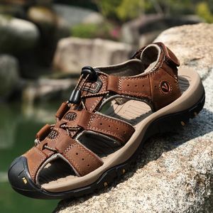 Уличные мужские летние сандалии, нескользящая прогулочная обувь для треккинга, тапочки, пляжные прогулочные повседневные кроссовки, размер 3848 240229