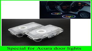 2PCS 2016 Honda Acura MDX ZDX TL RLX AUTOOMOBILES LED DOORウェルカムライトレーザープロジェクターロゴGH9380914の最新1セット