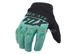 Delicada raposa luvas de ciclismo 360 corrida mx enduro mtb dh bicicleta equitação esportes ao ar livre5236442