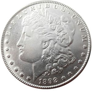 90% Silver US Morgan Dollar 1892-P-S-O-CC Nytt gammalt färghantverk Copy Coin Brass Ornament Home Decoration Accessories326Q