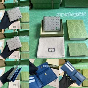 Plånbok med g detaljinnehavare designer plånböcker män djur designers mode kort plånbok läder kvinnor lyxväskor korthållare