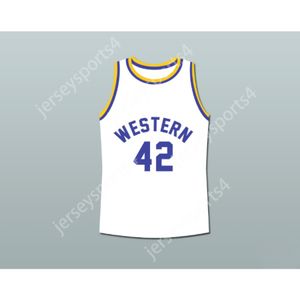 Nazwa niestandardowa każda drużyna Matt Nover Ricky Roe Western University Basketball Basketball Chips Film All Ed Rozmiar S M L XL XXL 3xl 4xl 5xl 6xl najwyższej jakości