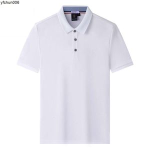 Designer stripe polo shirt t skjortor orm polos bi blommor broderi herrar high street mode häst t-shirt storlek s-6xl {kategori}