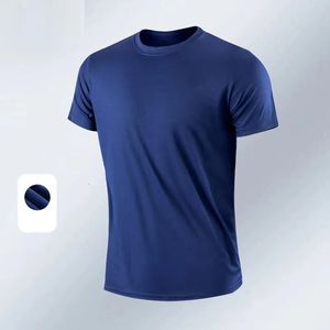 Verão Homens Moda Soild Camiseta Manga Curta Casual Ginásio Camisetas Oversized Branco Basquete Top Tees Roupas 240301