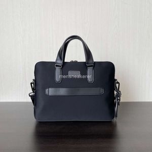 Business Tumiis Początkowe męskie torby projektant plecak Travel Back Pack Harrison Series Slim Men's Teksicka swobodna torebka na jednym ramię 6602016D