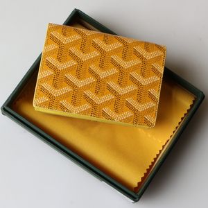 Projektowanie karty Portfera Portfera luksusowa torba Czerwona torba zamykana lub flip-top design skóra jest wyposażona w pudełko na pył i torbę, biznes, osobiste mini damskie portfele