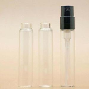 2ml Mini Transparent Glass Perfume Bottles, Empty Refilable Spray Bottle, Small Atomizer Perfume Nabqg