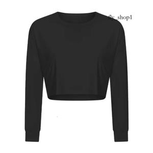 Al0lulu Yoga Tops Aloyoga Women Sports Running Top Slim Long Sleeve Longed Litness Extress Exercing Thirts Girl New Fashion White White Black Work 299