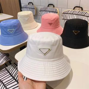 Luxury Wide Brimmed Hat Designer Beach Hat Sunscreen Hat Men's and Women's Canvas Summer Sun Hat