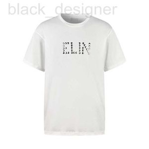 Designer de camisetas masculinas Versão correta do CL Home 24 nova camiseta de manga curta cravejada, elegante e versátil com ajuste solto, unissex 3TMB