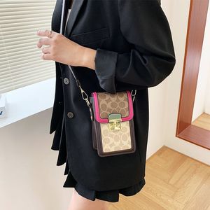 バッグオリジナルブランドバッグの女性ファッションメッセンジャースクエア携帯電話コーチバッグ