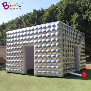 Название товара wholesale Новый дизайн 8x8x5mH (26,2x26,2x16,4 фута) гигантская надувная квадратная палатка, выдуваемая воздухом, выставочная палатка для украшения вечеринок на открытом воздухе, игрушки для спорта Код товара