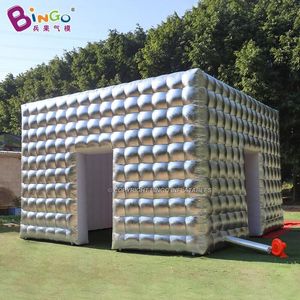 wholesale Tenda quadrata gonfiabile gigante di nuova progettazione 8x8x5mH (26.2x26.2x16.4ft) tenda fieristica soffiata ad aria per la decorazione di eventi di feste all'aperto giocattoli sport