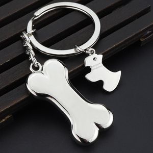 Portachiavi creativo fai-da-te con osso di cucciolo I negozi di animali promuovono ciondoli regalo, portachiavi con osso, porta borse