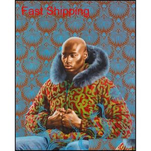 Kehinde Wiley Art Painting Art Poster Настенный декор фотографии Печать Unframe qyllYz homes2007221d