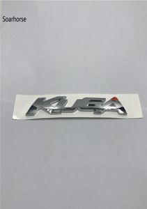 Soarhorse Per Ford KUGA Chrome ABS Decal Car Rear Trunk Lid Lettere Badge Logo Emblem Sticker3318011