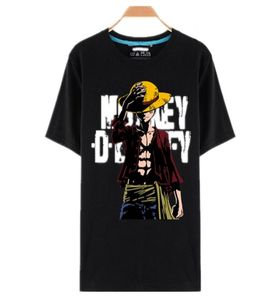 ワンピースTシャツデザイナーアニメTシャツoネックブラックTシャツメンアニメデザインワンピースTシャツCAMISETAS TOPS3358037