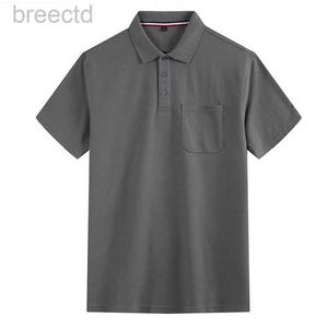 Polos masculinos nova moda polo camisa de manga curta confortável polo plus size camisas polo 6xl 7xl 8xl ldd240312