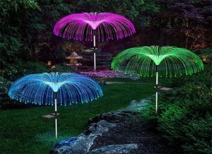 Decorazioni da giardino Luci solari da giardino all'aperto meduse luminose ricarica Lampada natalizia e decorativa 2211089831806