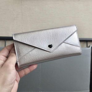 7ファッションの新しいスタイルThe Wallet 5MH013 Three Fold Envelope Long Money Clip複数の画面内外のcowhide go1273891