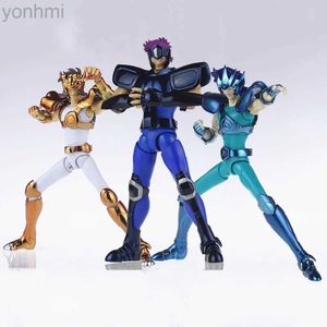 アクショントイのフィギュアストックJm.mstモデルSaint Seiya Myth Cloth ex lionet ban Wolf/lupus nachi/bear geki bronze Knights of the Zodiac Action figs ldd240312