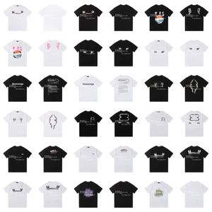 Luxury Letter Designer Tops Men Brand Summer Tees Street Casual Dressing Tshirt Loose Tanks For Men Women