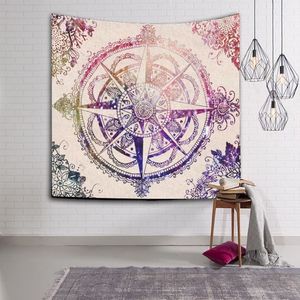 Indian Tapestry 3D Digital Paintings Wall Decorative Tapestries Bohemia Beach Throw Towel Blanket Home Decor Mandala Hanging Decor2473