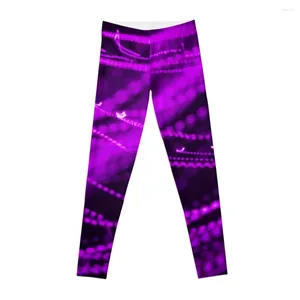 Calças ativas Violet Wire Leggings Queimadas Mulheres Ginásio Legging Roupas Para Mulheres