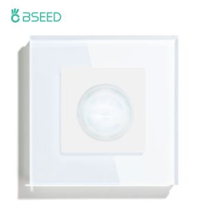 Controllo BSEED PIR Interruttore del sensore del corpo di movimento a infrarossi Interruttore di induzione umana Interruttori della luce a LED standard UE Interruttore della luce da parete per la casa