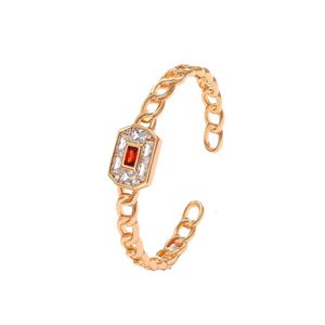 Xuping Jewelry Gold Splated Sztuczny łańcuch dla damskiej mody, światła i wysokiej klasy bransoletki bransoletki bransoletki