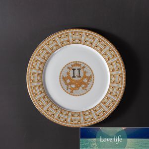 Sınır ötesi mozaik serisi kokulu çay bardağı qauitly retro uygun fiyatlı lüks kemik-Çin bardağı seti örnek oda dekorasyon altın tutamak kahve fincanı