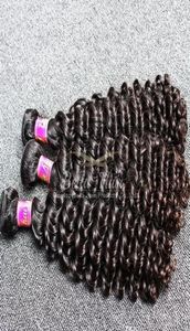 Unverarbeiteter peruanischer Echthaareinschlag, gemischte Länge, 834 Zoll, tief gewelltes Haar, 3 Bündel, natürlich gefärbter Haareinschlag 2346830