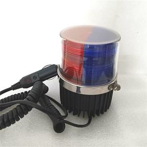 Alta qualidade DC12V 10W Xenon luzes de sinalização de advertência do teto do carro, luzes estroboscópicas da polícia azul vermelho, luzes de emergência, magnético inferior, à prova d'água