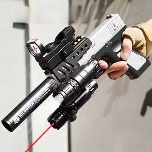 Silah Oyuncakları Toys Shell Şok G17 Hava Oyuncakları Silah Atmak İçin Silahlar Yumuşak Dartlar Presler Airsoft Silahı Erkekler İçin Hediye için Hediye Çekim 2400308