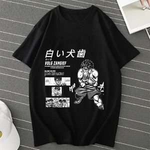 Kvinnors T-skjortor japanska anime hajime nr ippo herr t-shirts unisex hip hop tees y2k grafiska kläder makunouchi takamura kgb överdimensionerade toppar