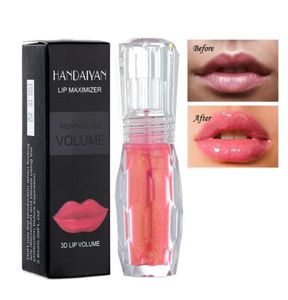 Natural Mint Lip Plumper Gloss 3D Volume Maximizer Lipgloss Moisturizing Hydrating Crystal Jelly Color Toot Lips Makeup HAIDAIYAN41947503
