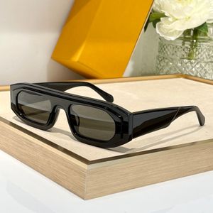 Luxury Sunglasses Men Women Designer Fashion 2436 Summer High Street Outdoor Beach Style Anti-Ultraviolet Retro Plate Popular Acetate Fiber Frame Random Box