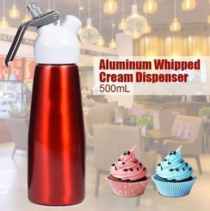 500ml N2O Dispenser Cream Whipper Caffè Dessert Salse Burro Whipper Lega di alluminio Crema Schiuma Maker Attrezzi per torte MARE FY4413