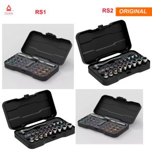 Kontrol YouPin Duka Atuman RS1 RS2 24 İç 1 Çok Amaçlı Ratchet Anahtar Tornavida S2 Manyetik Bitler Araçlar Set DIY Ev Onarım Aracı