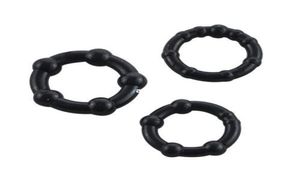 NEW 3 Triple rubber Penis cock Ring Impotence erection Erection Sexy Aid Toy kit R5919304859