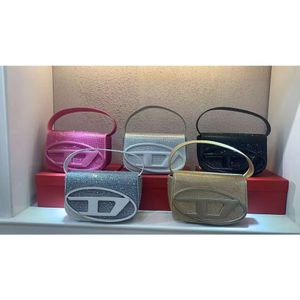 Dingdang saco crossbody pequenos digners 2024 novo versátil quente diamante axilas bolsa meifeng um ombro