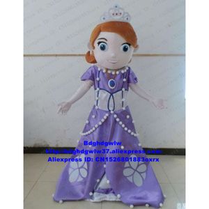 Trajes de mascote princesa Sofia Infanta Rani mascote traje adulto personagem de desenho animado roupa terno moda planejamento empresa celebração zx2215