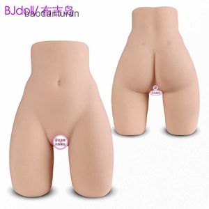 Halbkörper-Sexpuppe Bukit, ganz aus festem Silikon, nicht aufblasbare Puppe, untere Yin-Hüfte, umgekehrtes Modell, Herren, lustiges Bein, Produkte für Erwachsene, Y39M